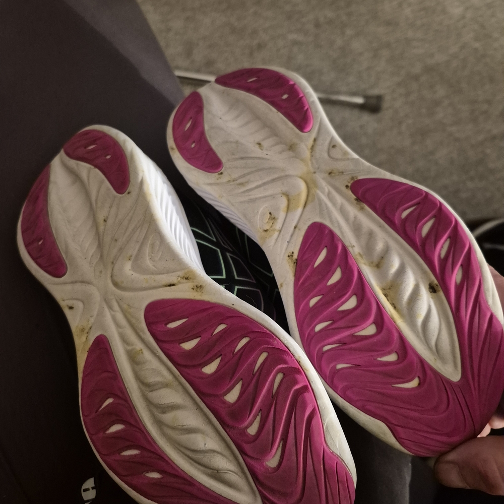 ASICS Women's Black and Blue Athletic Shoes - Picture 5 of 8
